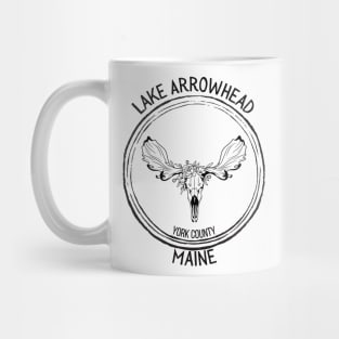 Lake Arrowhead Maine Moose Mug